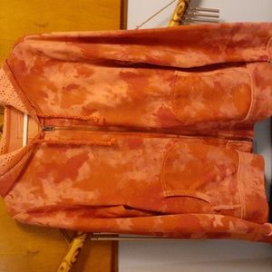 For sale! Ruff hewn tye dye hoodie  size lrge.